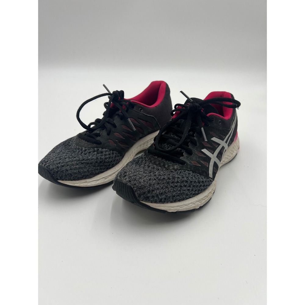 Asics Gel-Exalt 4 Womens Size 8 Running Shoes Black Pink T7E5N